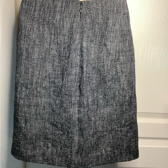 NWT🫐Theory High Rise Mini Skirt in Navy Multi Herring Melange - Picture 4 of 16